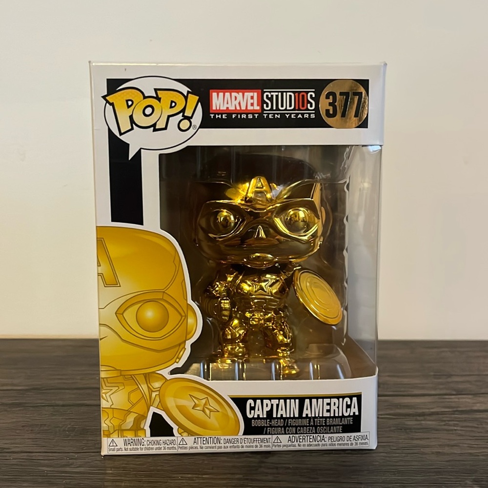 Marvel Studios the first ten years Captain America Funko